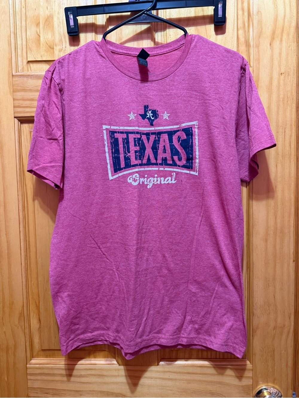Gildan Heather Pink Texas Original Short-Sleeve Tee